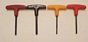 Allen Wrenches 7/32, 3 1/16, 5/16,  1/4 Inches  " -T-Key T Handle Hex USA + Loop - Picture 1 of 6