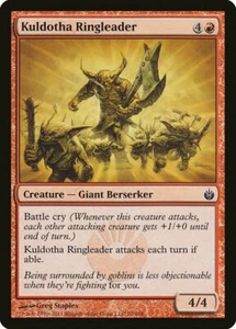 4 Kuldotha Ringleader 4x4 - Casi nuevo/lp - Mirrodin Sieged - SPARROW MAGIC - Imagen 1 de 1