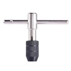Adjustable Silver Ratchet Tap Holder Easy to Use for Metric Plugs M3 M6