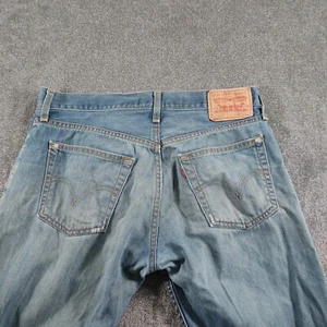 Levis 527 Jeans Damen W32 L32 Blau Low Boot Cut - Bild 1 von 13