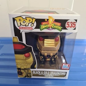 Power Rangers - Dragonzord Black & Gold NYCC 2017 US Exclusive 6" Pop! Vinyl - Picture 1 of 3