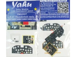YAHU YMA2407 P-47 Thunderbolt early 1/24 Instrument panel - Picture 1 of 1
