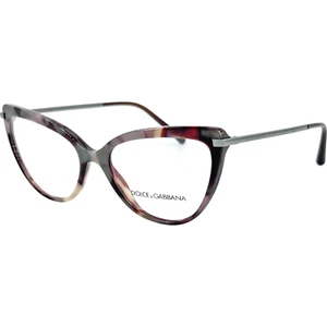 Dolce & Gabbana DG3295 Womens Plastic Eyeglass Frame 3193 Havana Pearl Grn 53-16 - Picture 1 of 5