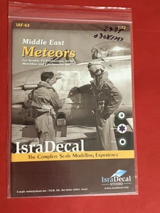 IsraDecal IAF-63, Israeli Air Force Middle East Meteors, 1:72, NOS - Picture 1 of 10