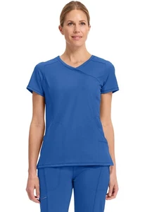 Cherokee Scrubs 2625A RYPS Royal Blue Scrub Top Cherokee Free Shipping - Picture 1 of 6