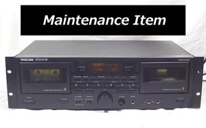 TASCAM 202MKIII Dual Well Cassette Deck Dolby B-C HX Pro AC100V 50/60Hz 15W - Picture 1 of 8