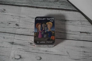 The Stoller Tarot Deck in a Tin (Pocket Size Cards) - Picture 1 of 2