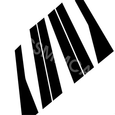 Car B C Pillar Post Cover Molding Trim Fit For Jeep Grand Cherokee 2011-2021 Foto 1 de 4