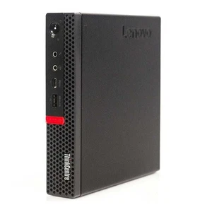 Lenovo ThinkCentre M720q Tiny Intel i5 8400T 1.70GHz 16GB RAM 256GB SSD Wi-Fi Wi - Afbeelding 1 van 2