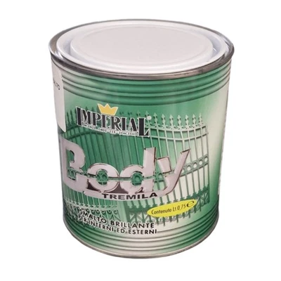 SMALTO/VERNICE SINTETICA AVORIO ANTICO PER FERRO/LEGNO ESTERNO/INTERNO IMPERI... - Immagine 1 di 4