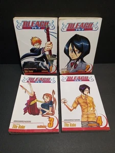 Bleach Vol. 1-4 Manga English Tite Kubo Jump 1 2 3 4 Book Lot - Picture 1 of 15