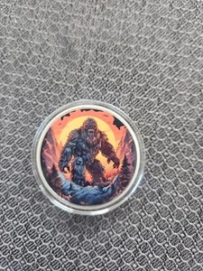 Hayleybug Mint Sunset Stalker 1 oz Silver Color Round #5/15 - Picture 1 of 4