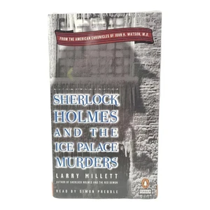 Sherlock Holmes And The Ice Palace Murders Audiobook Larry Millett 4 Cassettes - Imagen 1 de 4