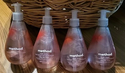 (4) Method Rose Water lavagem à mão 12 oz - Imagem 1 de 3