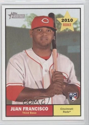 2010 Topps Heritage Juan Francisco #287 Rookie RC - Image 1 of 2