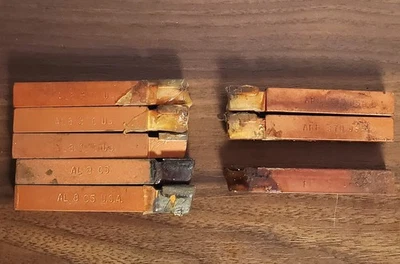 8 Pc. Assorted Carbide Brazed Lathe Cutter Tooling Tool Bits AL8, AR8, E8 USA - Image 1 of 4