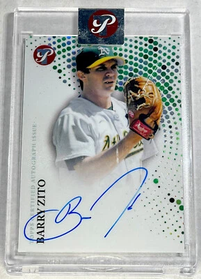2022 Topps Pristine Barry Zito #PA-BZ Auto Athletics ⚾️🔥 - Image 1 of 2