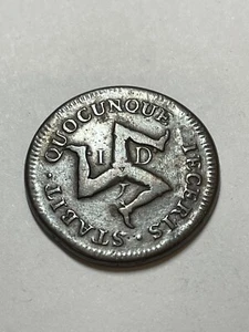 1733 Isle of Man James Stanley Penny - Bild 1 von 2