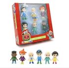 6 Pcs/Set Cocomelon Friends & Family Action Figures With Box For Kids Birthday