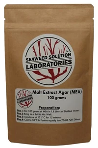 Malt Extract Agar (MEA) 100 grams - Great For Growing Mushrooms! - FREE SHIPPING - Picture 1 of 7