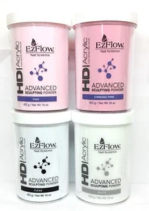 EzFlow HD Acryl Advanced Sculpting Powder 453g/16oz - Wählen Sie Ihre Farbe - Bild 1 von 7
