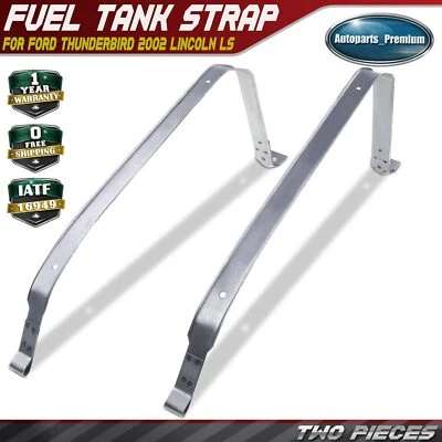 2Pcs Fuel Tank Straps for Ford Thunderbird 2002 Lincoln LS 2000 2001 2002 Sedan - Image 1 of 4