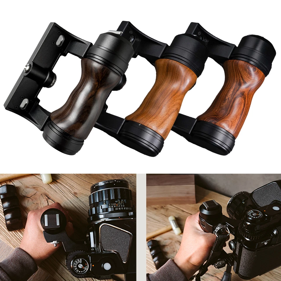 ¡NUEVO! Empuñadura de madera para cámara Pentax 67 6X7 II soporte de mango izquierdo US STOCSF Foto 1 de 4