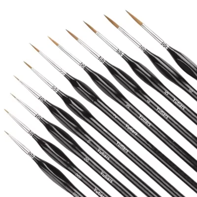 YUTIARS Extra Fine Detail Paint Brushes Model Making Warhammer Brush Set Acrylic