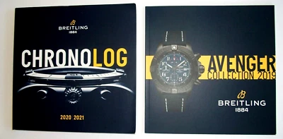 2 Лот: красочный BREITLING 2020 / 2021 хронолог каталог и мститель брошюра - Изображение 1 из 4