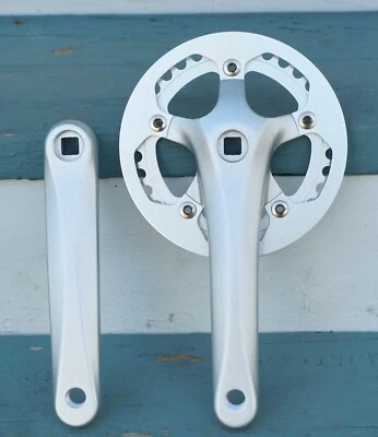 Juego de bielas de onza Prowheel 172.5 34T 110 BCD bielas cónicas cuadradas Chainguard Nuevo de Lote Antiguo Foto 1 de 4