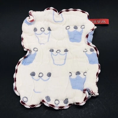 Manta de seguridad Baby Lovey Crown corona de algodón tiara Foto 1 de 4