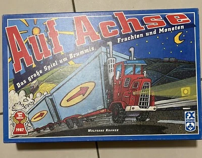 Auf Achse Brettspiel FX Schmid vollständig Mit Anleitung Top Zustand - Bild 1 von 3