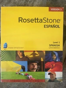 Rosetta Stone Spanish Level 1 Version 3 - Picture 1 of 5