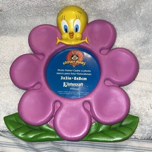 2000 Looney Tunes Photo Frame 3×3 Inch Tweety Bird. Previously Owned - Picture 1 of 5