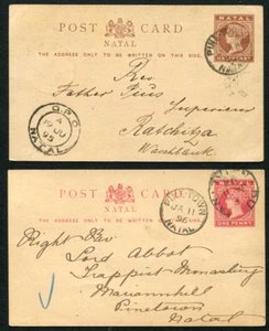 NATAL (23484): Pine Town cancela/tarjetas postales QV 1896 - Imagen 1 de 2