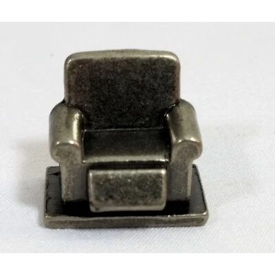 Scene It? Recliner Chair gunmetal token DVD Television TV Edition replacement - Image 1 of 4