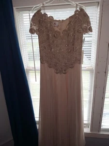 Cameron Clothing RJ Boutique Oatmeal Dress - Foto 1 di 10