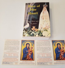 Sign of Her Heart by John M. Haffert 1997 Paperback with Bonus 2 Prayer Cards