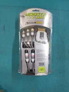 NUEVO SELLADO XBOX 360 Monster Game Gamelink 10 ft cable de fibra óptica AV - Imagen 1 de 1