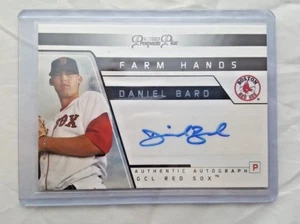 2006 Tristar Prospects Plus Farm Hands Daniel Bard Autogramm #FH3 Red Sox MLB - Bild 1 von 2