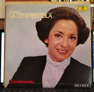 ROSSINI LA CENERENTOLA ALVA CAPECCHI MONTARSOLO GUGLIELMI LP 33 EDITORIA - Foto 1 di 9