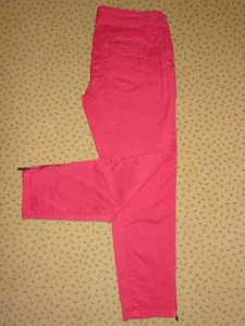 S'questo 7/8 Jeans Modell Nina rosa pink Gr. 34 mit Zipper am Beinende neuwertig - Bild 1 von 4