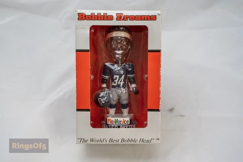 Walter Payton 2003 Chicago Rush Flavor Ice Bobble Dreams SGA Bobblehead New Cover