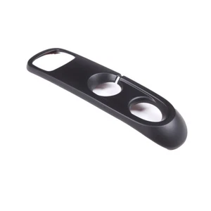 Passend für 451 2009-2015 Smart Fortwo Mattschwarzer Mittelkonsole Abdeckung - Bild 1 von 10