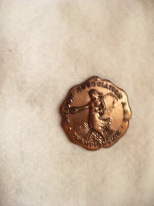 83A- VINTAGE OREGON ASSOCIATION AAU CHAMPIONSHIP MEDALLION PENDANT #5433 - Picture 1 of 7