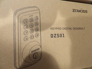 Zomoss Keypad Digital Deadbolt DZS01 Stainless Steel with Handle - Picture 1 of 4
