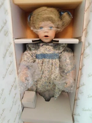 Muñeca The Ashton-Drake Galleries Edwin M Knowles Lizzie "Polly's Tea Party" Foto 1 de 4