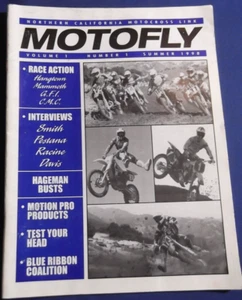 Motofly Magazine Northern California Motocross VOL 1 NO 1 - SUMMER 1998 HANGTO - Picture 1 of 7