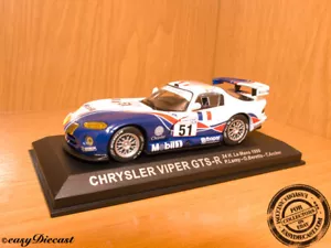 CHRYSLER VIPER GTS-R GTSR 1:43 LE MANS 1998 P.LAMY #51 - Foto 1 di 1