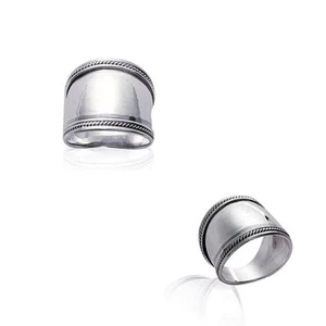 BAGUE en ARGENT Vieilli - 10814803 - Taille 54 Dispo - Choisissez votre taille